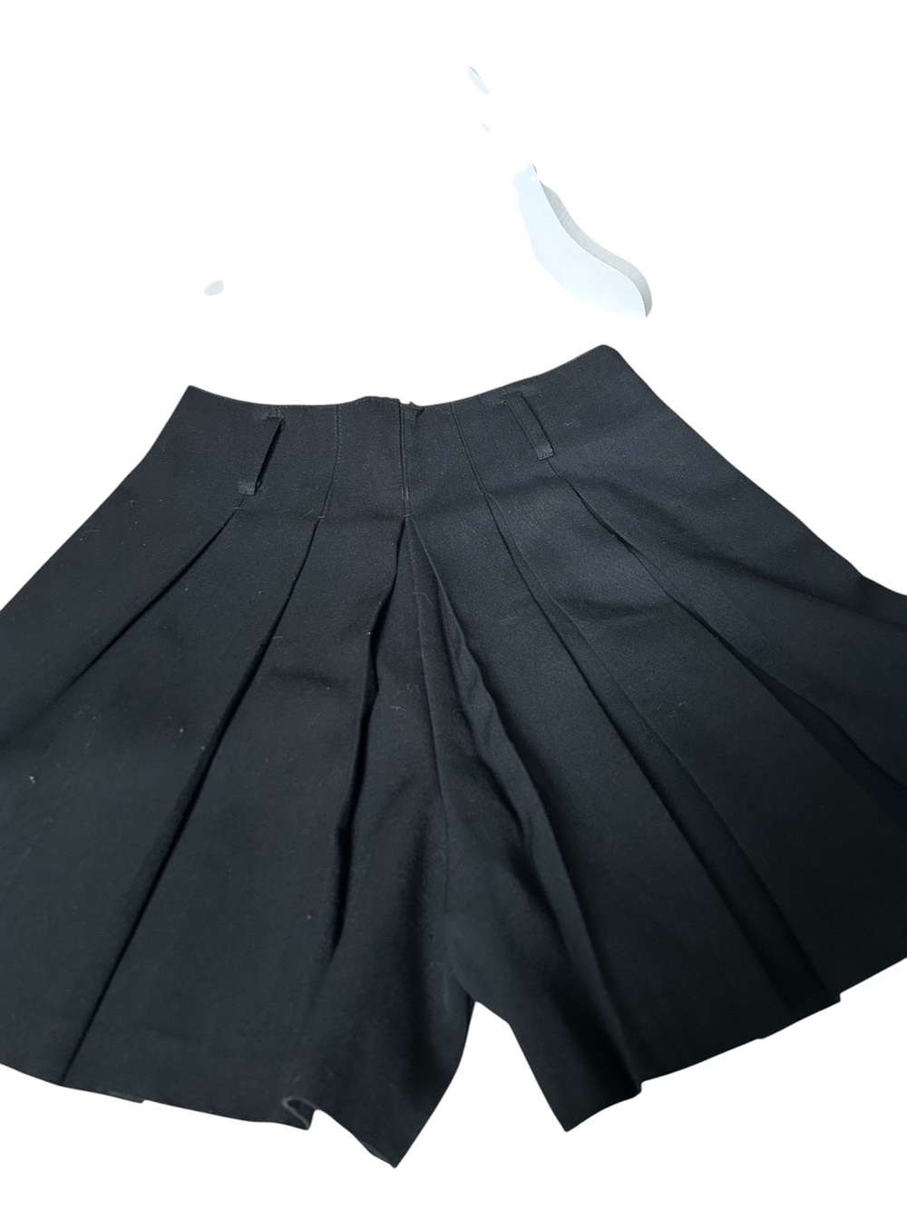 Ice Free Black Pleated Skort Vintage Preppy Old money style - Small - Picture 4 of 9